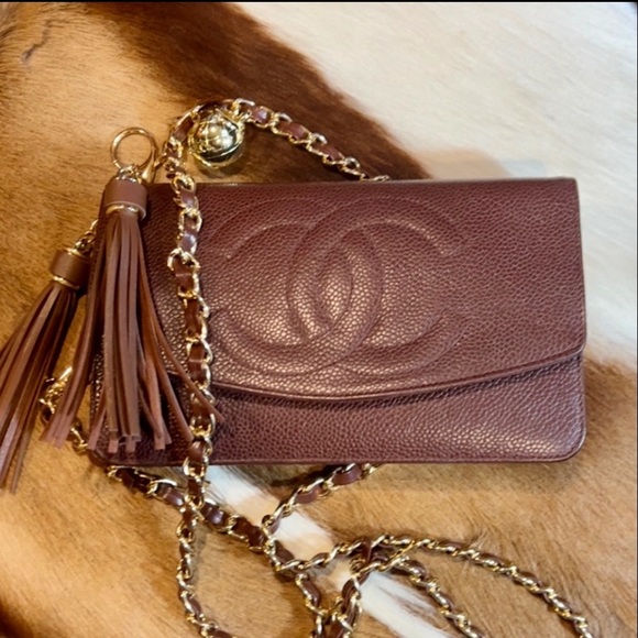 ✅SOLD✅CHANEL 🧡 TIRED OF BLACK❓GORG IN COGNAC🧡Mint 🧡BIG SAVINGS💰💰 - Picture 5 of 17